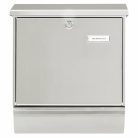 Burg Wachter ComfortSet 39130 NI nagyméretű kerítésen kívüli postaláda újságtartóval