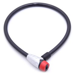   Burg Wachter 650 80 Reflex kerékpárzár fényvisszaverő csíkokkal, 80 cm / 15 mm