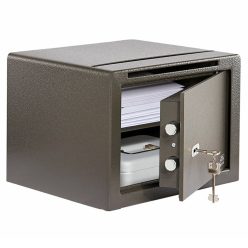 Burg Wachter P 2 S EWS dupla bedobónyílásos kulcsos széf