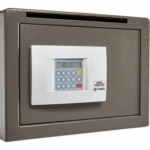 Burg Wachter P 2 E EWS dupla bedobónyílásos elektronikus széf