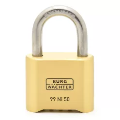   Burg Wachter No 99 Ni 50 SB rozsdamentes biztonsági számzáras lakat