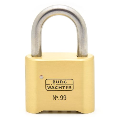 Burg Wachter No 99 Ni 50 SB rozsdamentes biztonsági számzáras lakat