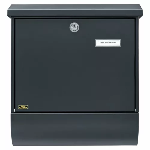 Burg Wachter AmsterdamSet 86720 ANT klasszikus kerítésen kívüli postaláda újságtartóval