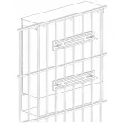 Burg Wachter BK Zaun Kit 3825 NI postaláda rögzítőkészlet