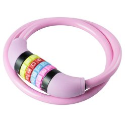   Burg Wachter 210 C 65 ROSE számkombinációs biciklizár, 65 cm / 10 mm