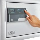Burg Wachter MTD 740 E FP prémium tűzálló páncélszekrény ujjlenyomatolvasós zárral