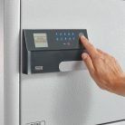 Burg Wachter MTD 750 E FP prémium tűzálló páncélszekrény ujjlenyomatolvasós zárral