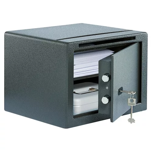 Burg Wachter PS 120 K EWS dupla bedobónyílásos kulcsos széf