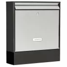 Burg Wachter OxfordSet 68770 BS modern kültéri társasházi postaláda újságtartóval