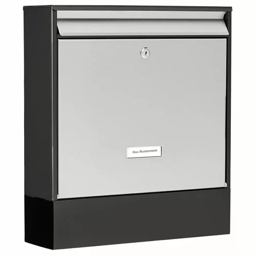 Burg Wachter OxfordSet 68770 BS modern kültéri társasházi postaláda újságtartóval