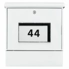 Burg Wachter Malaga 4400 W postaláda LED világítással és újságtartóval