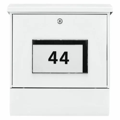 Burg Wachter Malaga 4400 W postaláda LED világítással és újságtartóval