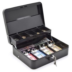 KingSAFE Cash Note pénztárkazetta aprópénztartóval