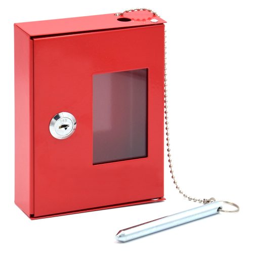 KingSAFE tűzkulcs szekrény üvegtörővel