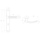 Metal-Bud ASTRA 72 PZ divatos ajtókilincs