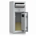 ISS Peine 1 bútorszéf bedobó szerkezettel