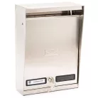 Silmec Corte univerzális társasházi inox postaláda