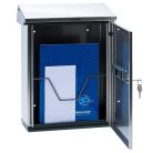 Silmec Serenissima nagyméretű inox postaláda