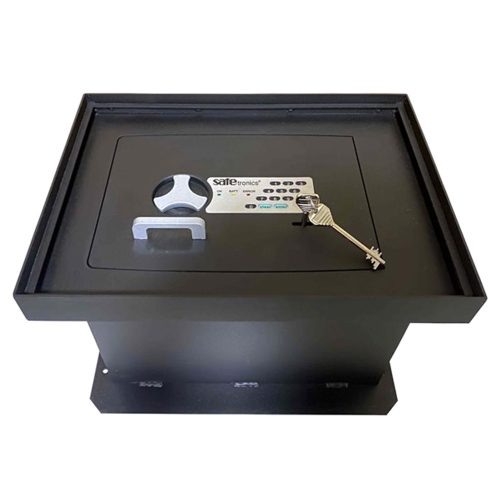 SAFEtronics PT 23 ME padlószéf elektronikus zárral