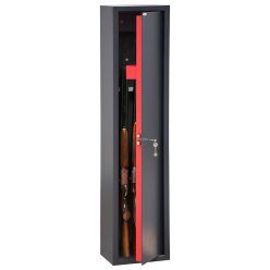 Technomax TCH 4 fegyverszekrény kulcsos zárral