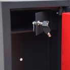 Technomax TCH 4 fegyverszekrény kulcsos zárral