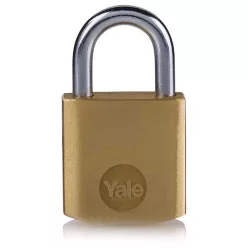 Yale Y110B/25/113/1 kisméretű réz lakat