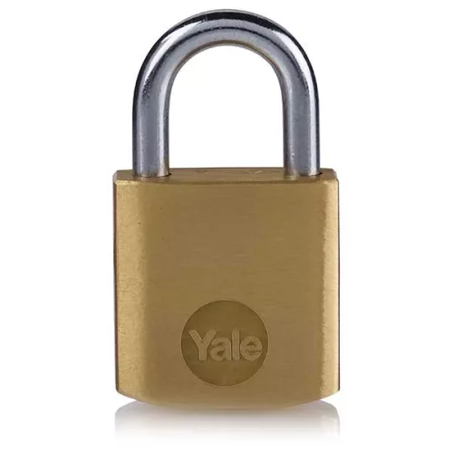 Yale Y110B/25/113/1 kisméretű réz lakat