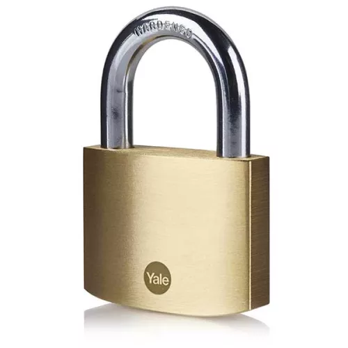 Yale Y110B/60/132/1 nagyméretű réz lakat