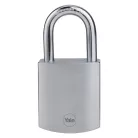 Yale Y128B/50/132/1/B félcilinderes krómozott lakat