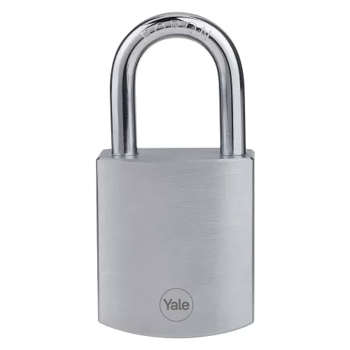 Yale Y128B/50/132/1/B félcilinderes krómozott lakat