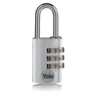 Yale YE3CB/20/121/1/S számzáras bőrönd lakat