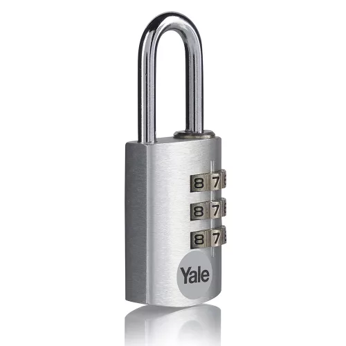 Yale YE3CB/20/121/1/S számzáras bőrönd lakat