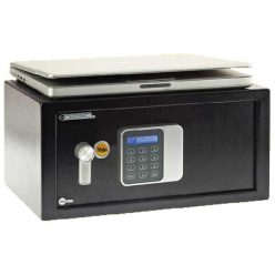   Yale YLG/200/DB laptop széf elektronikus zárral és LCD kijelzővel