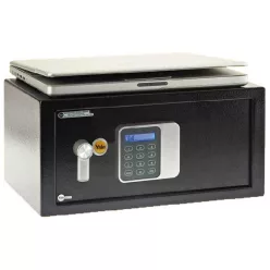   Yale YLG/200/DB laptop széf elektronikus zárral és LCD kijelzővel