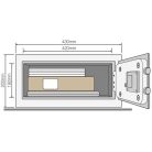 Yale YLG/200/DB laptop széf elektronikus zárral és LCD kijelzővel