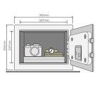 Yale YSV/250/DB széf elektronikus zárral