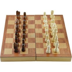 Fa sakk készlet - 27 cm