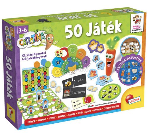 Carotina - 50 fejlesztő játék