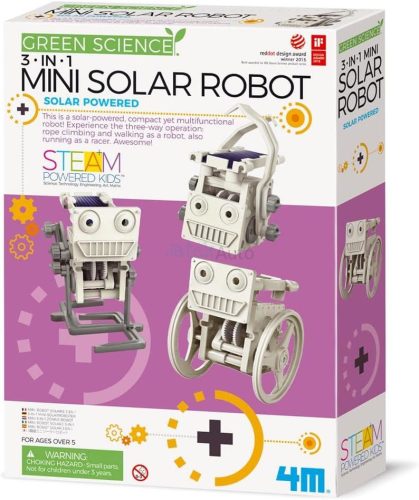 4M 3 az 1-ben napelemes robot