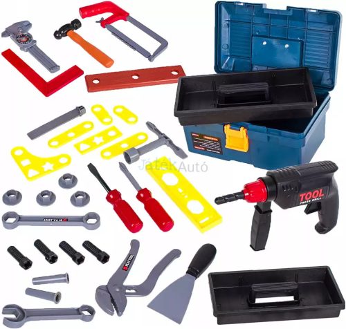 Tegole Tool szerszámkészlet ládában