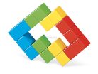 Geomag Magicube 16 darabos mágneses építőjáték
