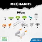 Geomag Mechanics Recycled Challenge Goal! 96 darabos építőjáték