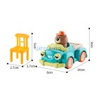 Little Bessn Elemes kisteherautó 48db székkel