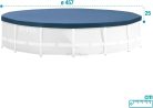 Intex 28032 Medencetakaró kerek 4.57mx25cm