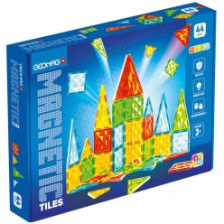   Geomag Magnetic Tiles Gems 44 darabos mágneses építőjáték