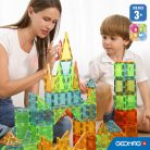 Geomag Magnetic Tiles Gems 100 darabos mágneses építőjáték 