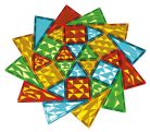 Geomag Magnetic Tiles Gems 100 darabos mágneses építőjáték 
