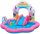 Bestway 9103Y Princess palota medence 2,21 m x 1,93 m x 1,40 m