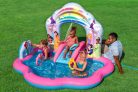 Bestway 9103Y Princess palota medence 2,21 m x 1,93 m x 1,40 m