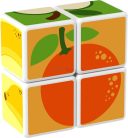 Geomag Magicube Printed Gyümölcsök mágneses építőjáték